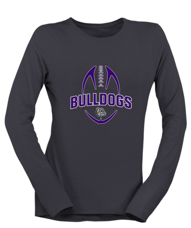 Fayetteville Bulldogs Football #5 Women's LS T-Shirt