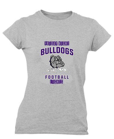 Fayetteville Bulldogs Football #6 Women's Premium SS T-Shirt
