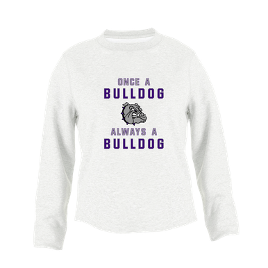 Fayetteville Bulldogs Once A Women's Sweatshirt