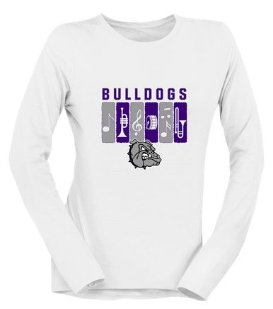 Fayetteville Bulldogs Band # 2 Women's Premium LS T-Shirt