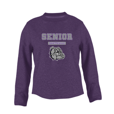 Fayetteville Bulldogs Senior #2 Women's Sweatshirt