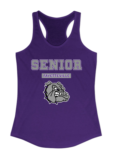 Fayetteville Bulldogs Senior #2 Women's Tank Top