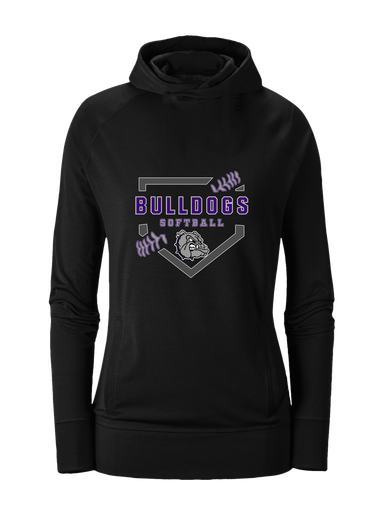 Fayetteville Bulldogs Softball #2 Women's Hoodie