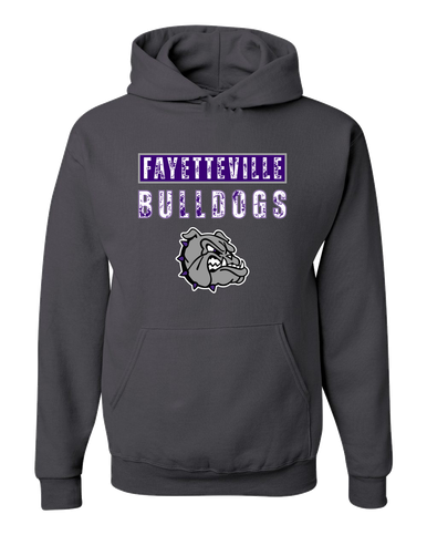 Fayetteville Bulldogs Mascot #9 Men's Premium Hoodie