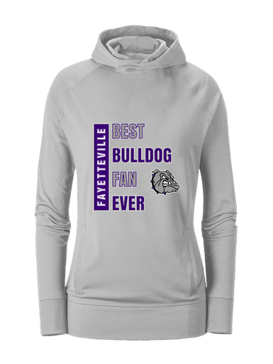 Fayetteville Bulldogs Best Bulldog Fan Women's Hoodie