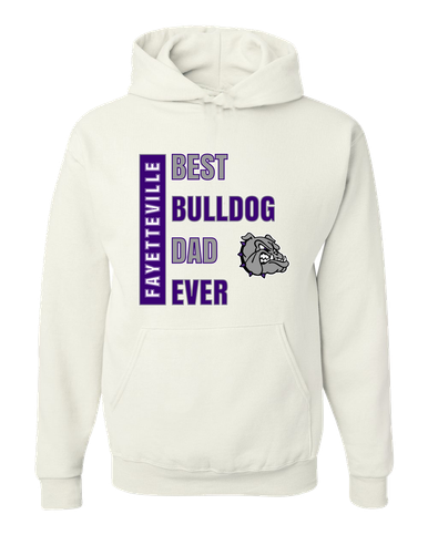 Fayetteville Bulldogs Best Bulldog Dad Men's Premium Hoodie