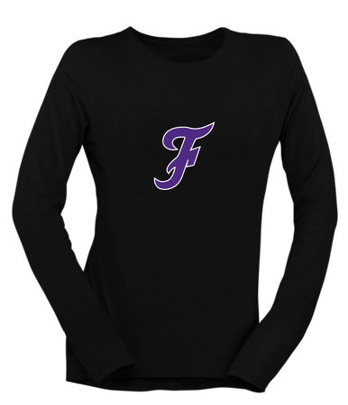 Fayetteville Bulldogs Script F Mascot #1 Women's Premium LS T-Shirt