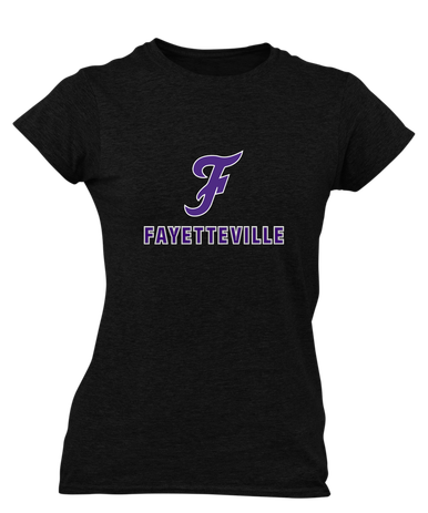 Fayetteville Bulldogs Script F Mascot #2 Women's SS T-Shirt