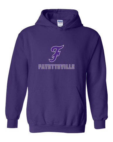 Fayetteville Bulldogs Script F Mascot #2 Men's Hoodie