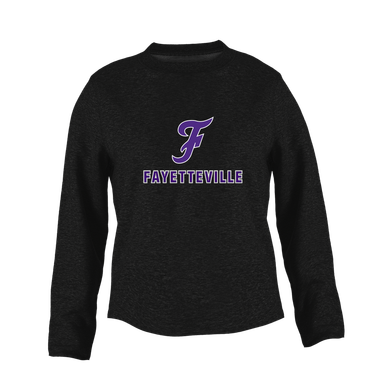 Fayetteville Bulldogs Script F Mascot #2 Women's Sweatshirt