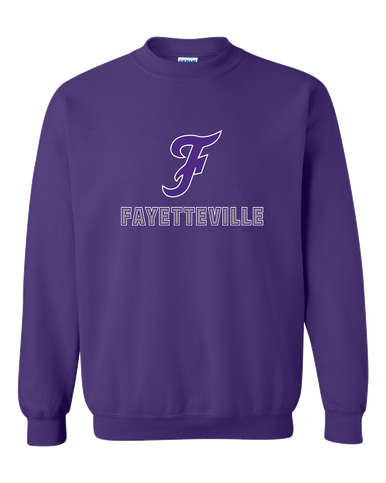 Fayetteville Bulldogs Script F Mascot #2 Men's Sweatshirt
