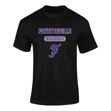 Fayetteville Bulldogs Script F Mascot #3 Men's Premium SS T-Shirt