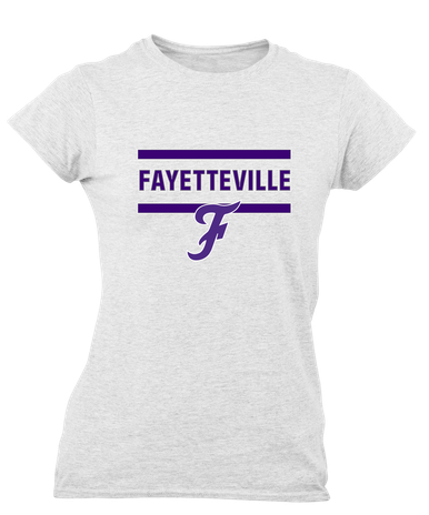 Fayetteville Bulldogs Script F Mascot #4 Women's SS T-Shirt