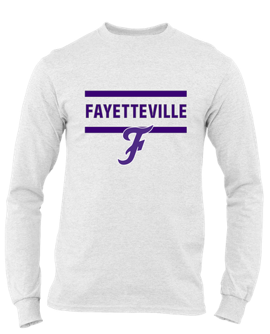 Fayetteville Bulldogs Script F Mascot #4 Men's Premium LS T-Shirt