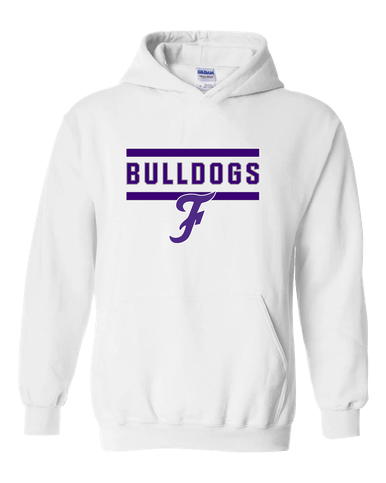 Fayetteville Bulldogs Script F Mascot #5 Men's Hoodie