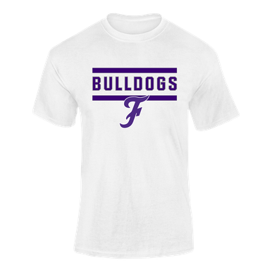 Fayetteville Bulldogs Script F Mascot #5 Men's Premium SS T-Shirt