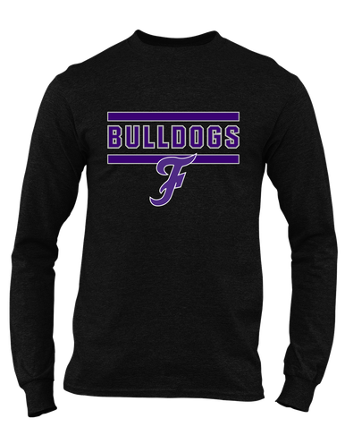 Fayetteville Bulldogs Script F Mascot #5 Men's Premium LS T-Shirt