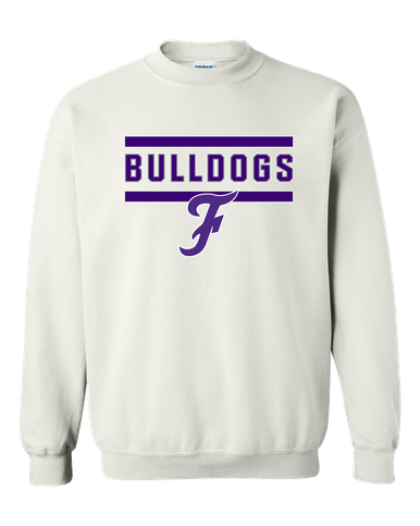 Fayetteville Bulldogs Script F Mascot #5 Men's Sweatshirt