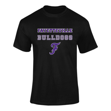 Fayetteville Bulldogs Script F Spirit Men's SS T-Shirt