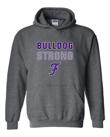 Fayetteville Bulldogs Script F Strong #2 Men's Hoodie
