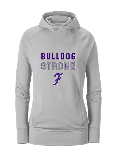 Fayetteville Bulldogs Script F Strong #2 Women's Hoodie