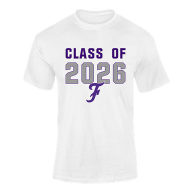 Fayetteville Bulldogs Script F Class of 2026 Men's SS T-Shirt