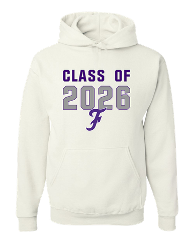 Fayetteville Bulldogs Script F Class of 2026 Men's Premium Hoodie