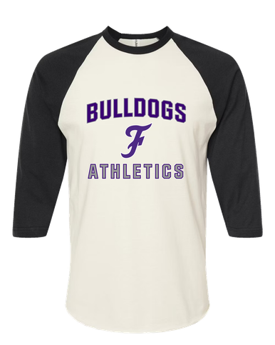Fayetteville Bulldogs Script F Athletics Men's Baseball T-Shirt