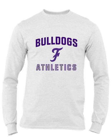 Fayetteville Bulldogs Script F Athletics Men's Premium LS T-Shirt