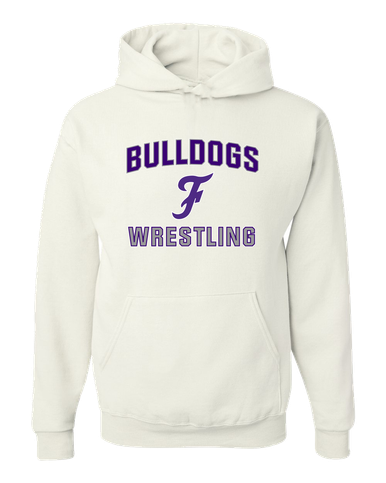 Fayetteville Bulldogs Script F Wrestling Men's Premium Hoodie