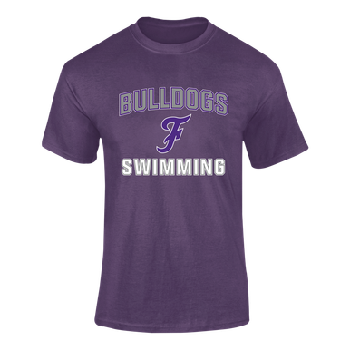 Fayetteville Bulldogs Script F Swimming Men's Premium SS T-Shirt