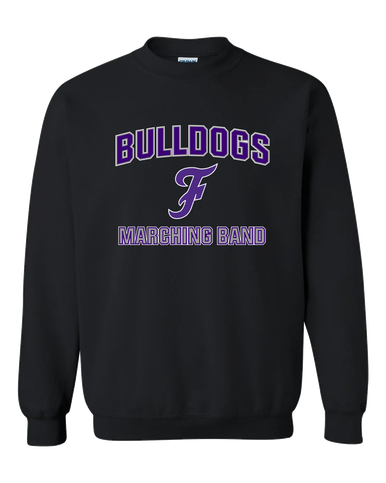 Fayetteville Bulldogs Script F Marching Band Men's Sweatshirt
