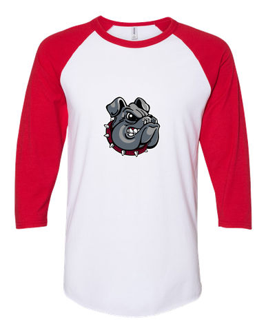 Springdale Bulldogs Mascot #1 Women's Baseball T-Shirt