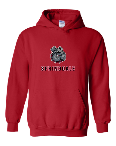 Springdale Bulldogs Mascot #2 Men's Hoodie