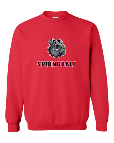 Springdale Bulldogs Mascot #2 Men's Sweatshirt