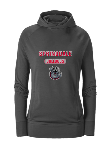 Springdale Bulldogs Mascot #3 Women's Hoodie