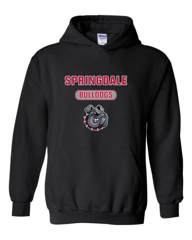 Springdale Bulldogs Mascot #3 Men's Hoodie