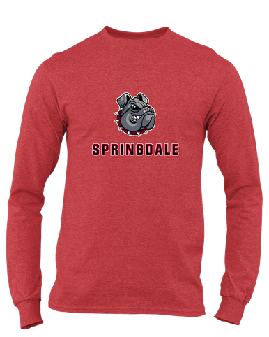 Springdale Bulldogs Mascot #2 Men's Premium LS T-Shirt