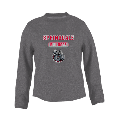 Springdale Bulldogs Mascot #3 Women's Sweatshirt
