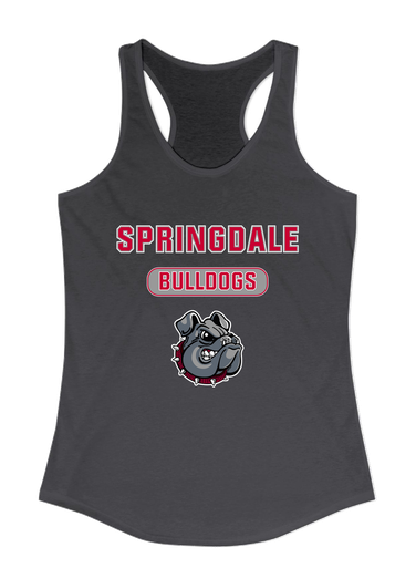 Springdale Bulldogs Mascot #3 Women's Tank Top