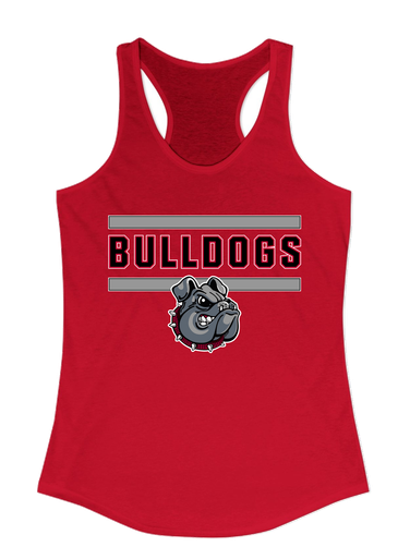 Springdale Bulldogs Mascot #5 Women's Tank Top