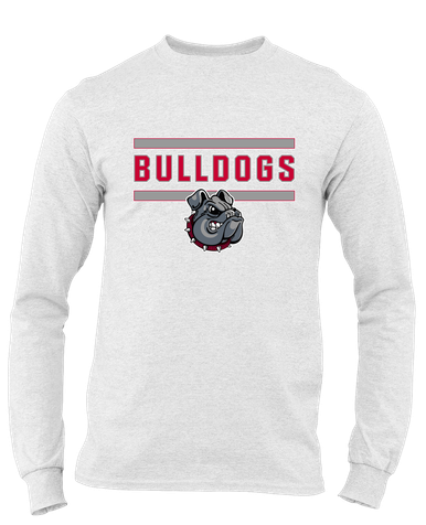 Springdale Bulldogs Mascot #5 Men's LS T-Shirt