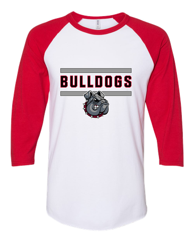 Springdale Bulldogs Mascot #5 Women's Baseball T-Shirt
