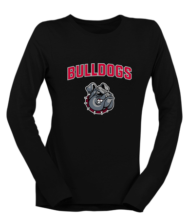 Springdale Bulldogs Mascot #6 Women's LS T-Shirt