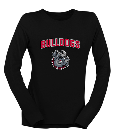 Springdale Bulldogs Mascot #6 Women's Premium LS T-Shirt