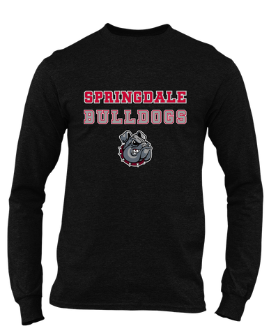 Springdale Bulldogs Spirit Men's LS T-Shirt