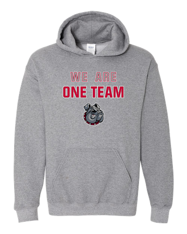 Springdale Bulldogs We Are One Team Men's Hoodie