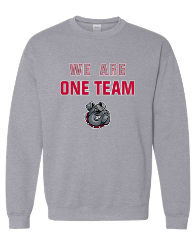 Springdale Bulldogs We Are One Team Men's Sweatshirt