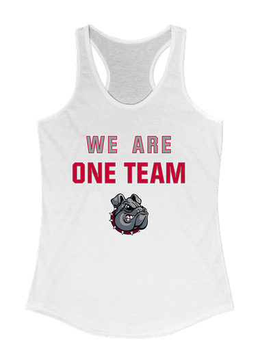 Springdale Bulldogs We Are One Team Women's Tank Top
