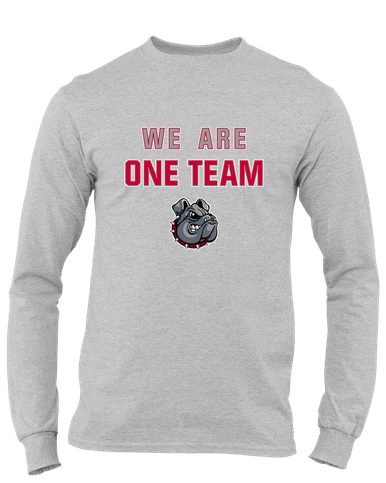 Springdale Bulldogs We Are One Team Men's LS T-Shirt